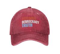 KWQDOZF Cappelli libertà Democrazia verità Fdt Foxtrot-Delta-Tango Cappello Denim cap