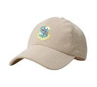 KWQDOZF Cappellini da Baseball in Velluto a Coste Strategic Air Command per Donne e Uomini, Cappelli da Sole Vintage Regolabili