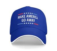 KWQDOZF Cappellini da Baseball Unisex Make America Go Away