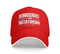 KWQDOZF Cappellino da Baseball Anti-democrazia e Anti-dittatura