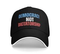 KWQDOZF Cappellino da Baseball Anti-democrazia e dittatura