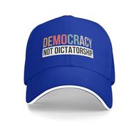 KWQDOZF Cappellino da Baseball Anti-democrazia e dittatura