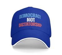 KWQDOZF Cappellino da Baseball Anti-democrazia e dittatura