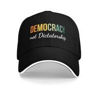 KWQDOZF Cappellino da Baseball Anti-democrazia e dittatura