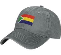 KWQDOZF Cappellino da Baseball con Bandiera della parrocchia di Plaquemines per Uomo e Donna, Regolabile, in Cotone Lavato Vintage