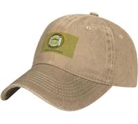 KWQDOZF Cappellino da Baseball con Bandiera di Los Gatos, California, per Uomo e Donna, Regolabile, in Cotone Lavato Vintage