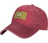 KWQDOZF Cappellino da Baseball con Bandiera di Los Gatos, California, per Uomo e Donna, Regolabile, in Cotone Lavato Vintage