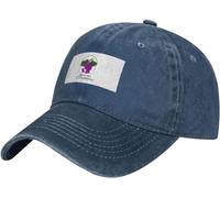 KWQDOZF Cappellino da Baseball con Bandiera di Rancho Cucamonga, California, per Uomo e Donna, Regolabile, in Cotone Lavato Vintage