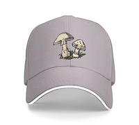KWQDOZF Cappellino da Baseball con Funghi Colorati, da Uomo e da Donna, Regolabile, con Visiera, a Sandwich, da Golf