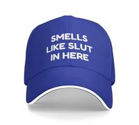 KWQDOZF Cappellino da Baseball da Uomo con Scritta Puzza di sgualdrina Qui Dentro