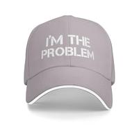 KWQDOZF Cappellino da Baseball I Am The Problem