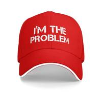 KWQDOZF Cappellino da Baseball I Am The Problem