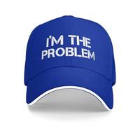 KWQDOZF Cappellino da Baseball I Am The Problem