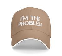 KWQDOZF Cappellino da Baseball I Am The Problem
