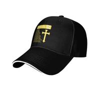 KWQDOZF Cappellino da Baseball Jesus is My all My Everything per Uomo e Donna, Regolabile, Leggero, Classico, da Camionista, Elegante