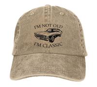 KWQDOZF Cappellino da Baseball retrò Regolabile Stile I'm Old I'm Classic