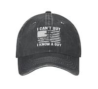 KWQDOZF Cappello Cristiano Non Posso ma conosco Un Ragazzo Cappello Cristo Croce Amore Gesù 2024 Solo Uomini e Donne Cappellino da