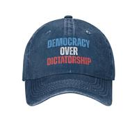 KWQDOZF Cappello da Baseball Anti-democrazia Contro la dittatura per Uomo e Donna