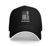 KWQDOZF Cappello da Baseball Charlie Kirk Great American Patriot per Uomo, Divertenti Regali per Donne