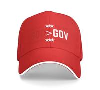 KWQDOZF Cappello da Baseball con Scritta Dio è più Grande del Governo, Dio è più Grande del Governo, Cristo Gesù 2024", "Cappell