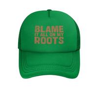 KWQDOZF Cappello da Baseball da Uomo e da Donna con Scritta La Colpa è Tutta delle Mie Radici