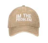KWQDOZF Cappello da Baseball Im The Problem per Donna