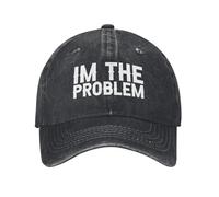 KWQDOZF Cappello da Baseball Im The Problem per Donna