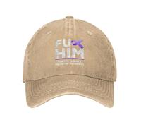 KWQDOZF Cappello da Baseball per Il Mese della consapevolezza sulla violenza Domestica, Cappelli da Cowboy, Cappelli da Camionista, c