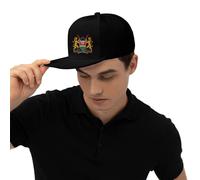 KWQDOZF Cappello da Baseball Regolabile con Stemma del Kenya, Cappello da Sole a Tesa Piatta