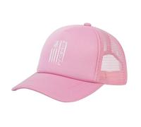 KWQDOZF Cappello da Camionista con Bandiera Americana e Retro in Rete di Tela, Motivo: Pitbull Dog, Colore: Nero