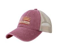 KWQDOZF Cappello da Camionista Pray for Charlie Kirk, Dio benedica Charlie 1993-2025, Berretto da Baseball Regolabile in Rete da cowb