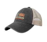 KWQDOZF Cappello da Camionista Pray for Charlie Kirk, Dio benedica Charlie 1993-2025, Berretto da Baseball Regolabile in Rete da cowb