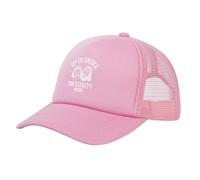 KWQDOZF Cheech And Chong University, Cappellino da Baseball con Retro in Rete di Tela, Nero
