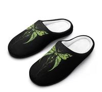 KWQDOZF Ciabatte da donna in cotone Queen of Insectoid Fairy con suola in gomma antiscivolo, calde scarpe da casa invernali per l'uso