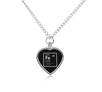 KWQDOZF Collana con ceneri del tuo animale preferito, ciondolo a forma di cuore, mini custodia per cremazione di cani e gatti, ricordo