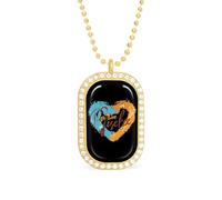 KWQDOZF Collana con foto personalizzata, ciondolo ricordo con foto, moda pura e gratuita, per uomo e donna