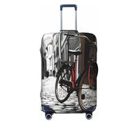 KWQDOZF Copertura per bagaglio da viaggio, elastica antigraffio, impermeabile, per bici da strada, adatta a valigie da 18 a 32 pollici di grandi dimensioni