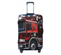 KWQDOZF Copertura per bagaglio da viaggio, elastica antigraffio, impermeabile, per camion dei pompieri e di soccorso, adatta a valigie di grandi dimensioni da 18 a 32 pollici.