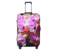KWQDOZF Coprivaligia da viaggio Orchidee Elastico Antigraffio Impermeabile Custodia per valigie da 18-32 pollici di grandi dimensioni
