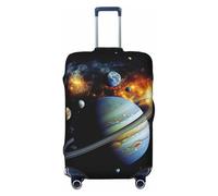 KWQDOZF Coprivaligia da viaggio Planet Jupiter, elastico antigraffio, impermeabile, adatto a valigie da 18 a 32 pollici di grandi dimensioni
