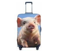 KWQDOZF Coprivaligia da viaggio Smiling Elastico Antigraffio Impermeabile per valigie da 18 a 32 pollici di piccole dimensioni