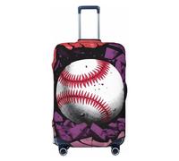 KWQDOZF Coprivaligie 3D Baseball On The Wall, copribagaglio per valigie, coprivaligia antigraffio da viaggio, adatto a valigie da 18-