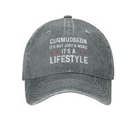 KWQDOZF Curmudgeon, è Solo Una Parola, è Un Cappello da Donna Che AMA Lo Stile di Vita.