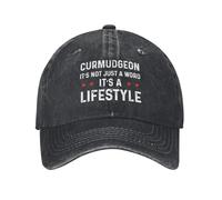 KWQDOZF Curmudgeon, è Solo Una Parola, è Un Cappello da Donna Che AMA Lo Stile di Vita.