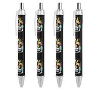 KWQDOZF È un bel giorno per leggere un libro Penna a sfera retrattile Inchiostro nero 0,5 mm Penne a punta fine Forniture per ufficio per insegnanti Infermieri