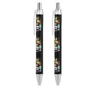 KWQDOZF È un bel giorno per leggere un libro Penna a sfera retrattile Inchiostro nero 0,5 mm Penne a punta fine Forniture per ufficio per insegnanti Infermieri