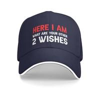 KWQDOZF Eccomi, Quali Sono i Tuoi Altri 2 Desideri? Cappello da Donna