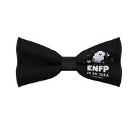 KWQDOZF ENFP I'm An Idea Factory MBTI Papillon da uomo regolabile pre-annodato Cravatte eleganti Accessori per abbigliamento