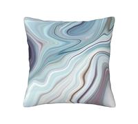 KWQDOZF Fodere per cuscini per divani in pietra di marmo astratta astratta in marmo Federa morbida per cuscino quadrata per divano divano letto Camera da letto Soggiorno 18x18 pollici