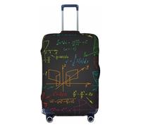 KWQDOZF Formula numeri dati colore nero Elastico Coprivaligia da viaggio Coprivaligia da viaggio per baule 19''-32'' Coprivaligia protettivo